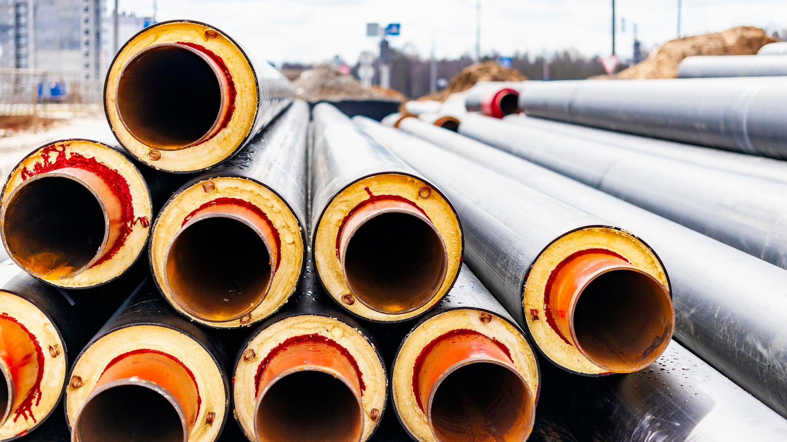 Stacked OCTG Pipes